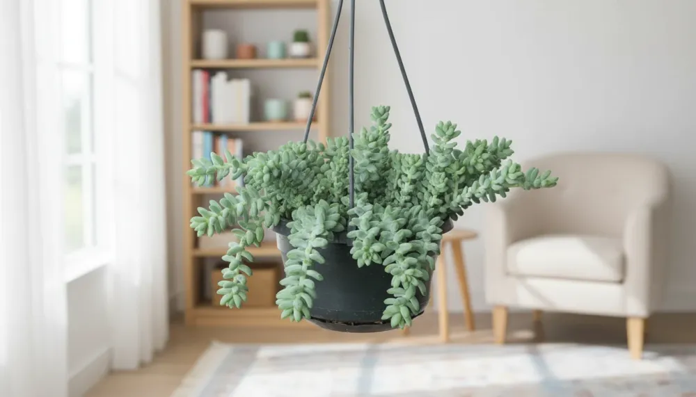 معرفی و نگهداری ساکولنت سدوم مورگانیانوم (دم الاغی)