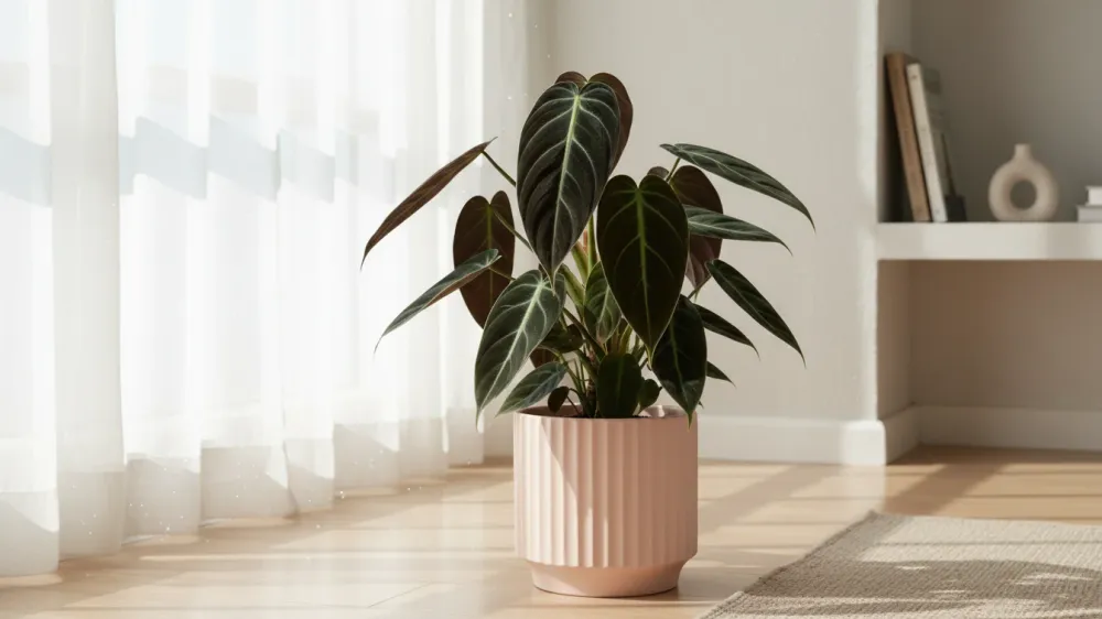 راهنمای کامل نیاز نوری فیلودندرون بلک گلد در آپارتمان