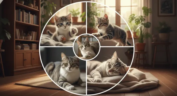 چرخه حیات گربه: سفری از بچه گربه بازیگوش تا سلطان مسن خانه