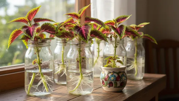 رازهای تکثیر حسن یوسف در آب: راهنمای گام به گام ریشه زایی سریع!