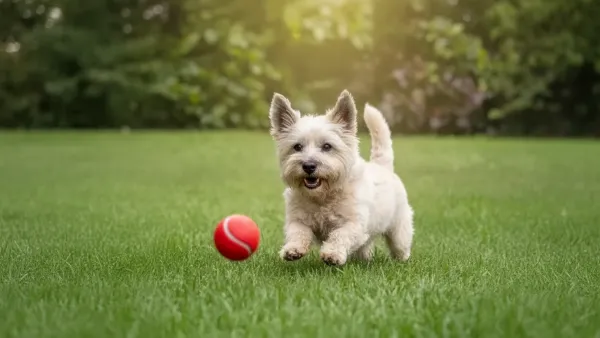 ۷ گام آموزش بازیابی اسباب‌بازی به سگ تریر