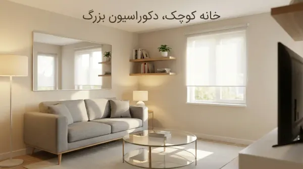 ۱۰ مدل و ایده جدید برای دکوراسیون داخلی خانه‌های کوچک