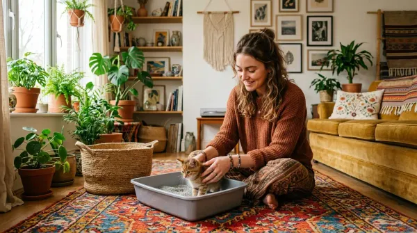 نکات و ترفندهای موفقیت‌آمیز در آموزش دستشویی به بچه‌گربه‌ها