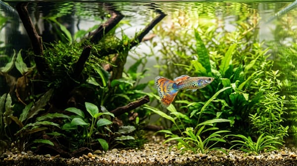 نشانه‌های استرس و اضطراب در ماهی گوپی