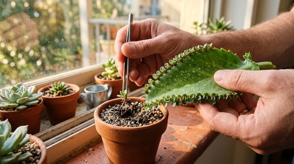 روش صحیح تکثیر کالانکوئه تیغ بزی